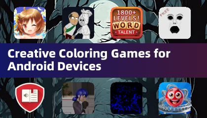 안드로이드 기기용 창의적 컬러링 게임