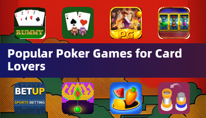 Jeux de poker populaires pour les amateurs de cartes