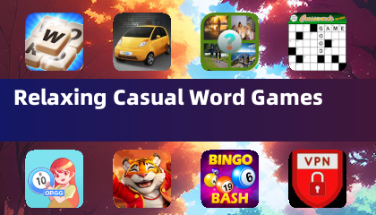 Relaxing Casual Word Games