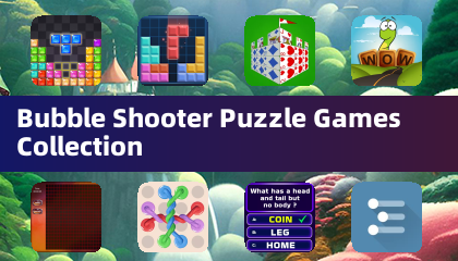 Colección de juegos de rompecabezas Bubble Shooter