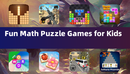 Juegos de rompecabezas matemáticos divertidos para niños