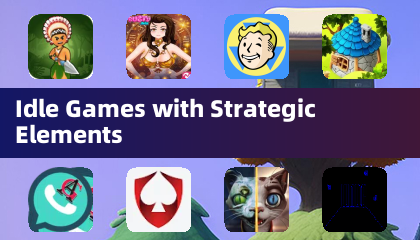 Idle Games with Strategic Elements